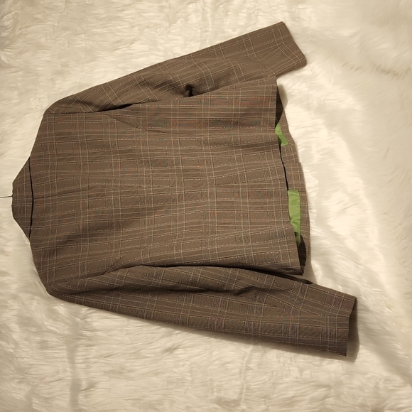 Giorgio Sant' Angelo blazer 4 buttons cute ribbon accent around the waist Sz 12 - Picture 5 of 9